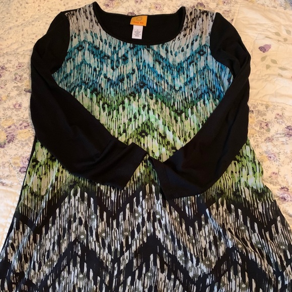 Ruby Rd Tunic Top - Picture 2 of 5